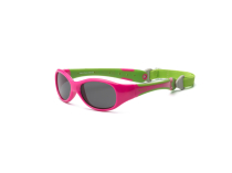 Real Shades, Okulary Explorer Cherry Pink and Lime 0+